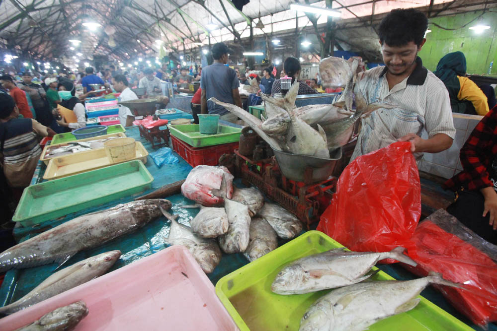 LAWAS: Awalnya Pasar Pabean adalah pasar rempah-rempah hingga kemudian menjual hasil tangkapan nelayan.