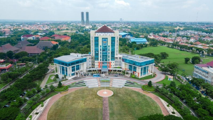 PUSAT: Kampus Universitas Negeri Surabaya (Unesa) di Kawasan Lidah Wetan, Surabaya. (UNESA)