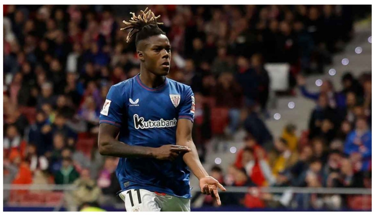 Nico Williams jadi korban ejekan rasis yang dilakukan Suporter Atletico Madrid.
