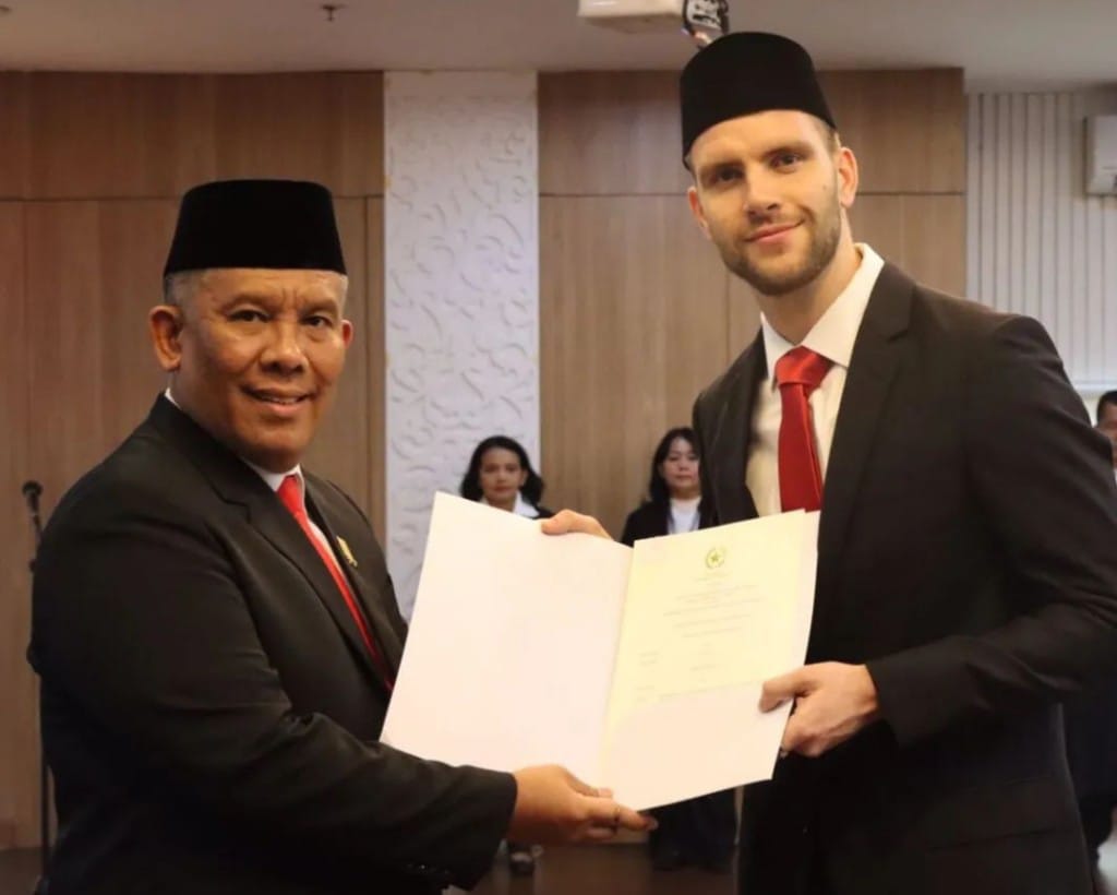 Marten Paes resmi jadi WNI dan akan menambah kekuatan posisi penjaga gawang timnas Indonesia