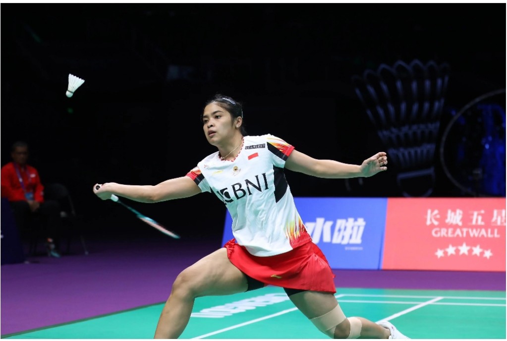 Ketenangan dan kematangan Gregoria Mariska Tunjung selalu memberi poin untuk tim Indonesia