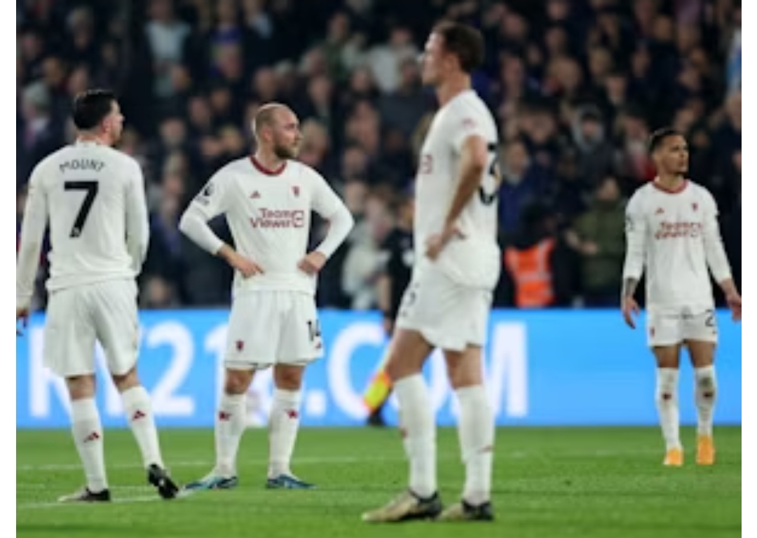 Manchester United terpuruk di Selhurst Park  usai dibantai empat gol tanpa balas.