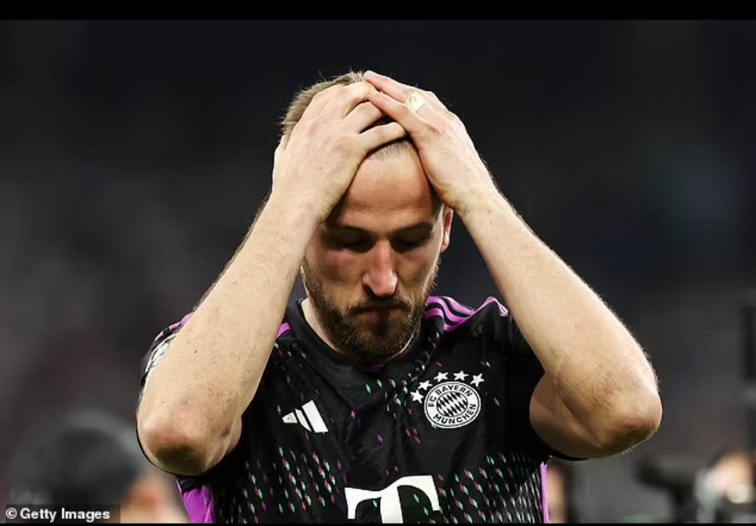Tinggal tiga menit peluang Harry Kane menuju final Liga Champions akhirnya berantakan.