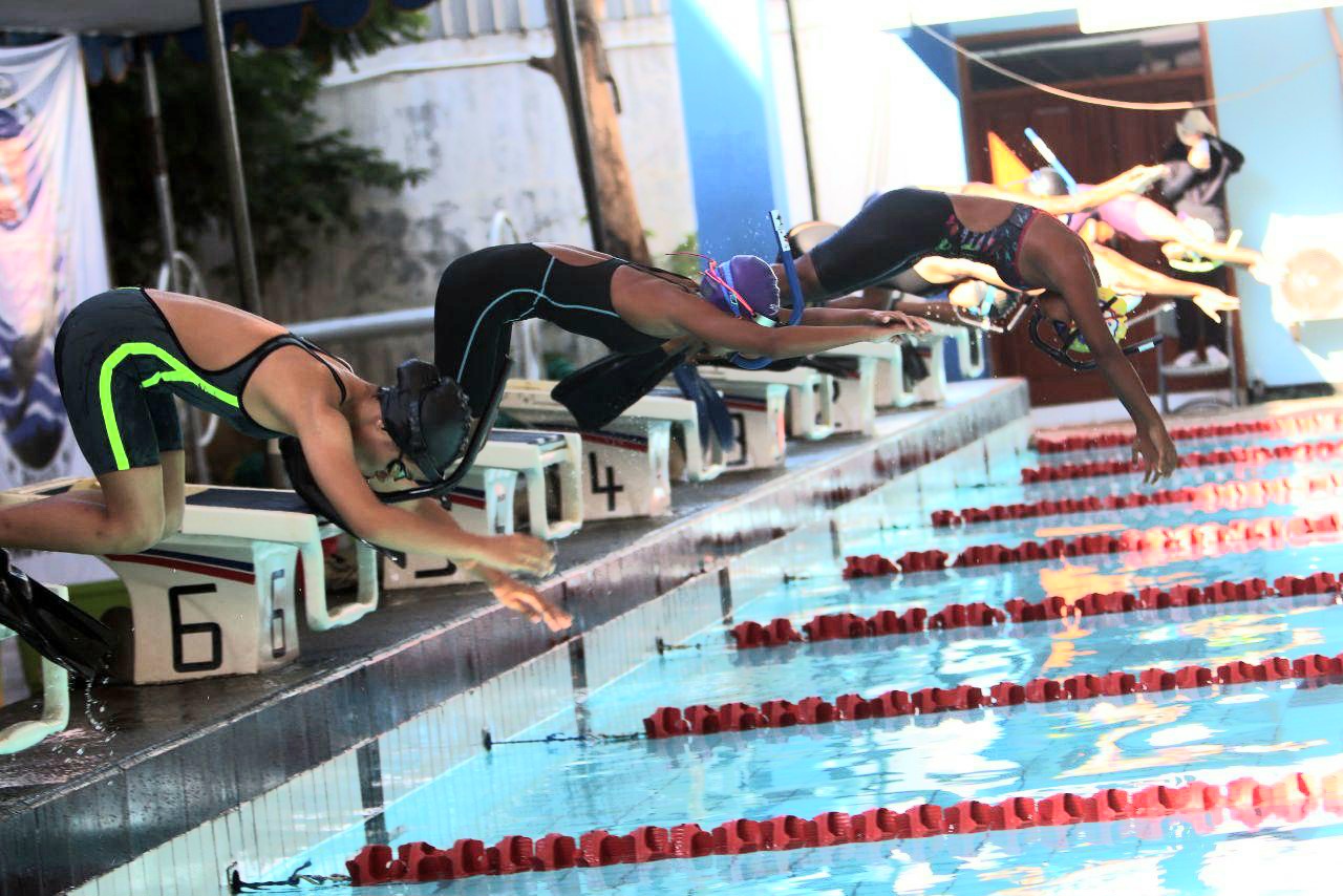 Kejurda Finswimming 2024 Jatim memunculkan bakat menonjol yang siap menjadi atlet Puslatda.