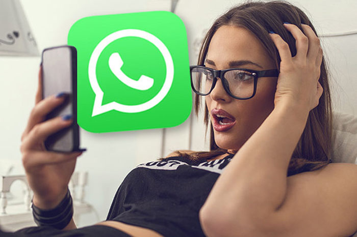 Ilustrasi pengguna WhatsApp.