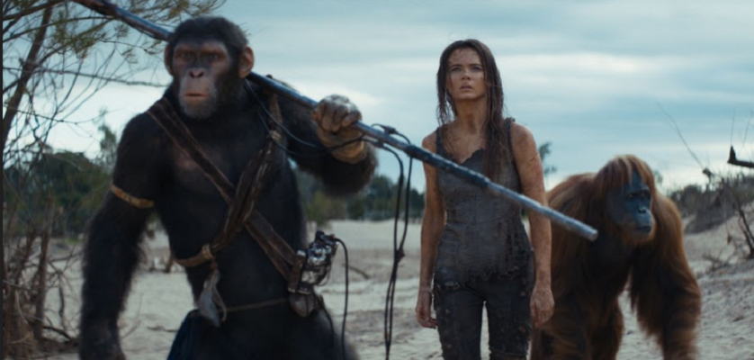 FRANCHISE: Salah satu adegan di film &ldquo;Kingdom of the Planet of the Apes&rdquo;. (IST)