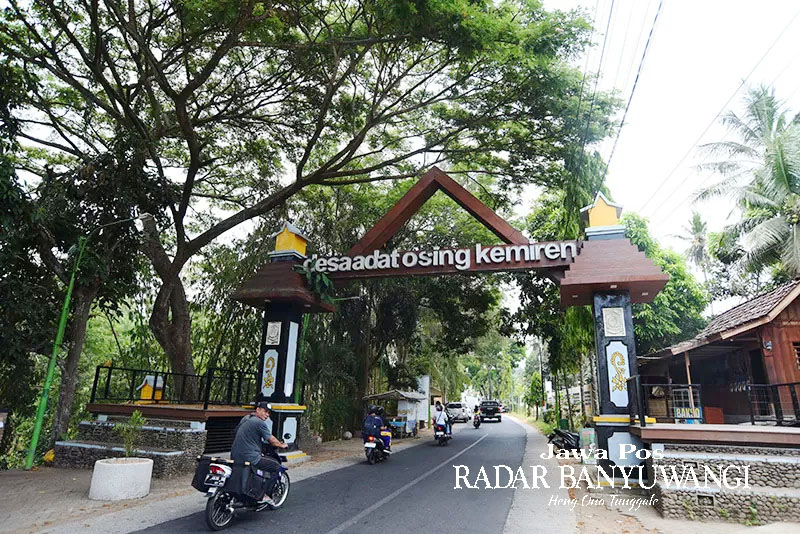 Desa Wisata Adat Osing Kemiren di Banyuwangi yang masuk dalam nominasi ADWI 2024 Kemenparekraf RI.