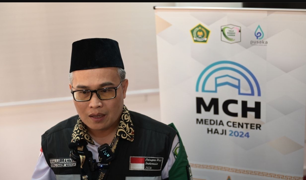 Kepala Daerah Kerja (Daker) Makkah Khalilurrahman.
