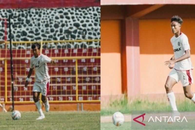 Dua pemain muda Bali United Youth menjalani pemusatan latihan bersama Tim Nasional (Timnas) U16 di Solo yakni Ida Bagus Putu Cahya Pramana dan I Putu Panji Apriawan di Denpasar, Selasa (11/6/2024).
