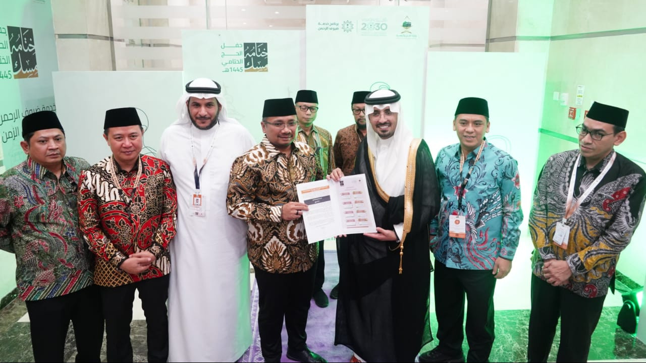 ALHAMDULILLAH: Menag Yaqut menerima surat pemberitahuan kuota haji 2025 dari Wakil Kementerian Haji dan Umrah Saudi