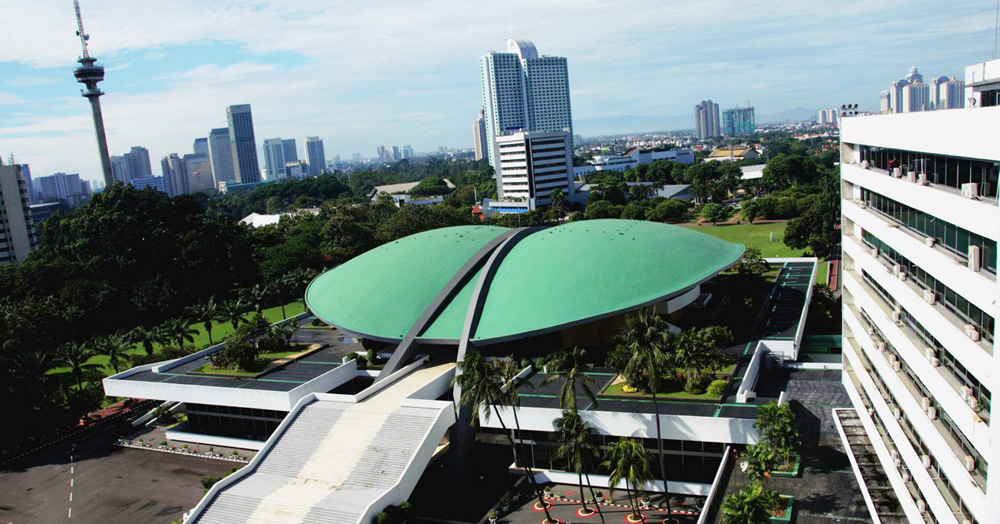 Ilustrasi gedung DPR RI.