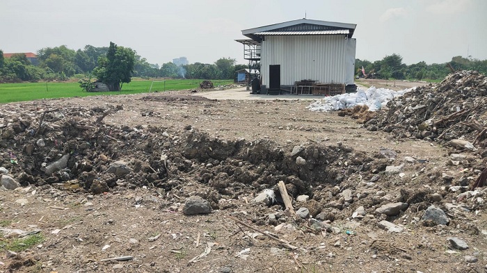 SIAP DIBANGUN: Lokasi pembangunan Rumah Potong Unggas (RPU) di Tahura Jeruk, Lakarsantri. (DPRKPP Surabaya)