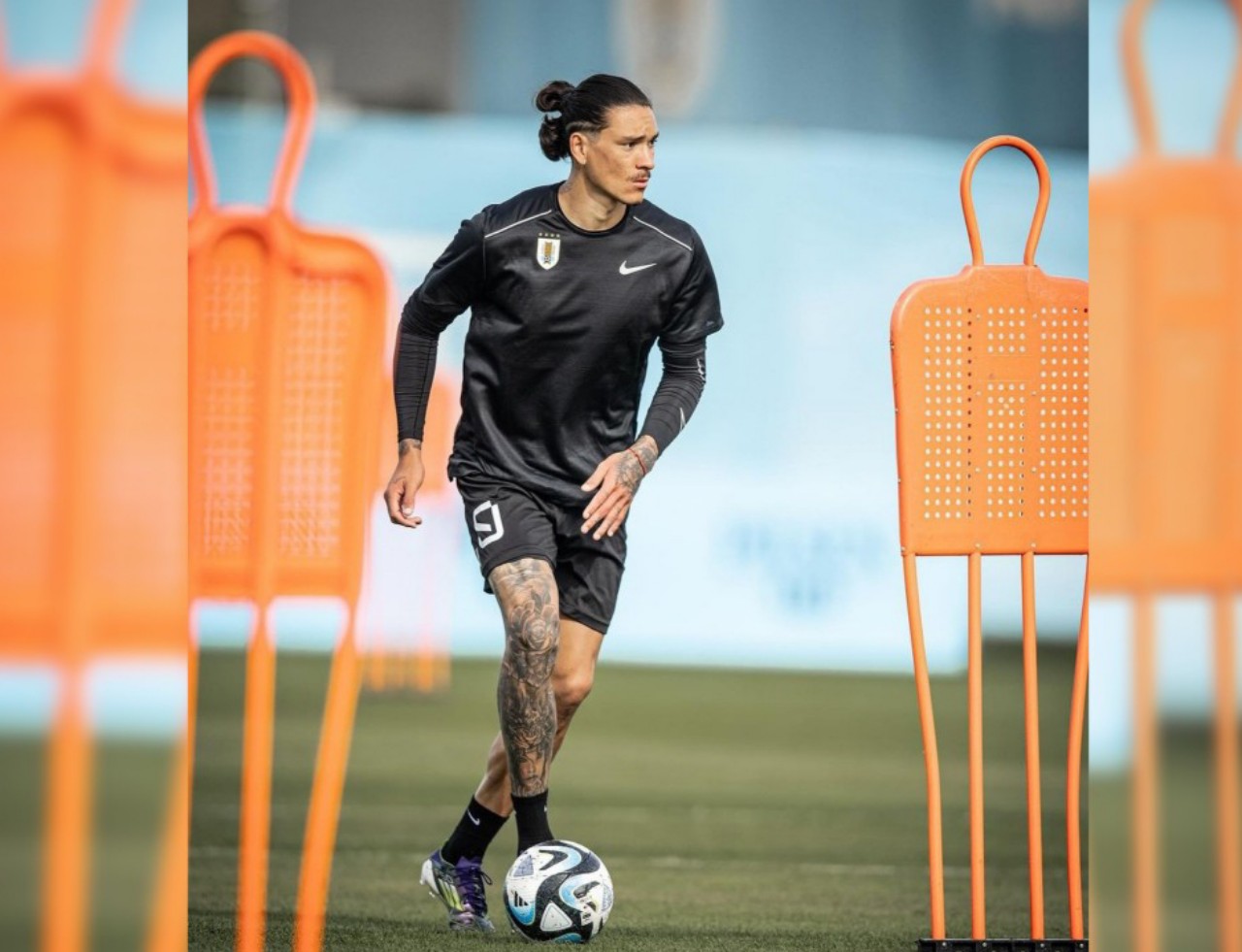 Darwin Nunez masih konsentrasi bersama timnas Uruguay yang berlaga di Copa America.