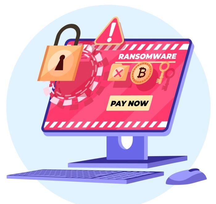 CYBER CRIME: Maraknya serangan ransomware jadi pengingat untuk selalu proteksi perangkat dan data pribadi. (FREEPIK)