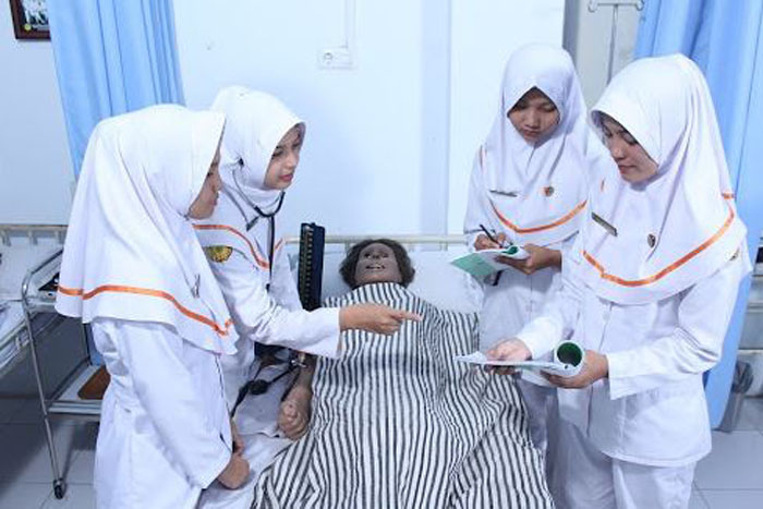 Ilustrasi akademi keperawatan.