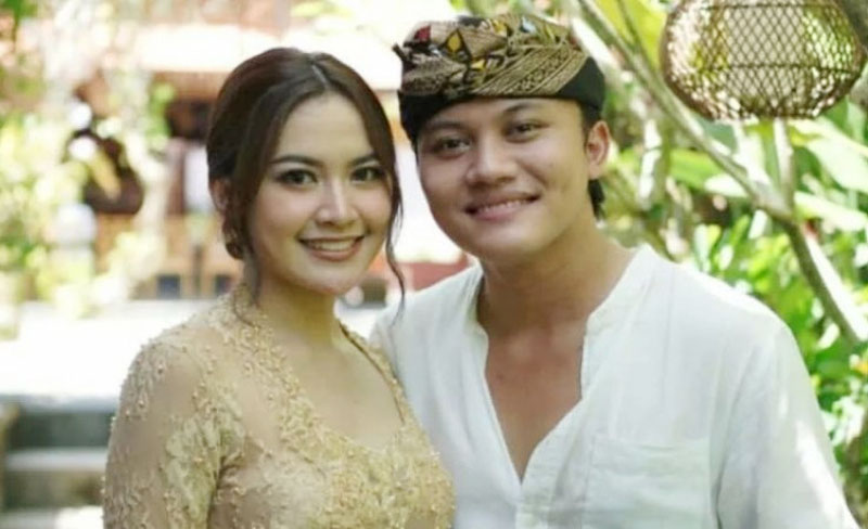Mahalini dan Rizky Febian.