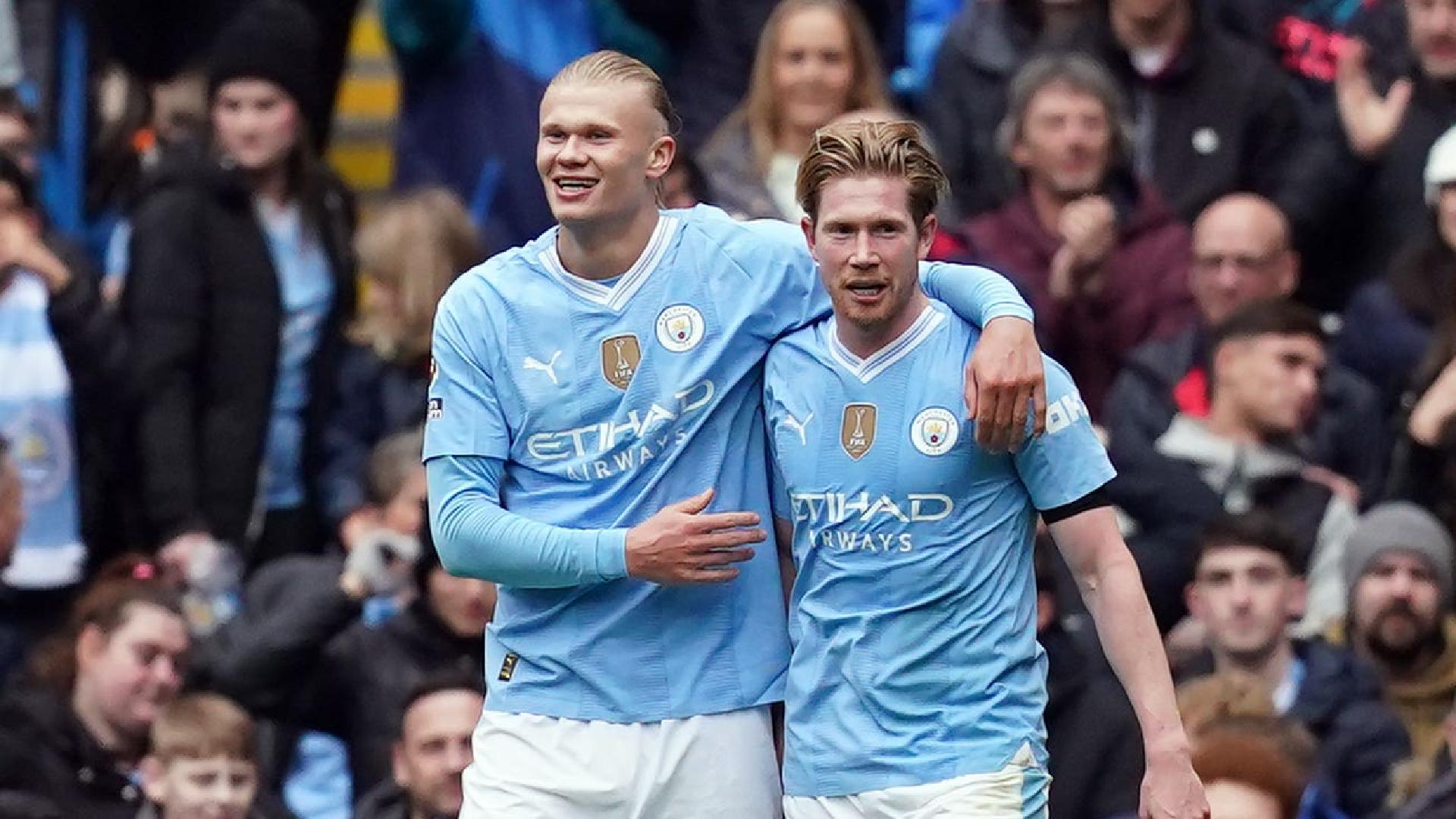 Erling Haaland dan Kevin de Bruyne