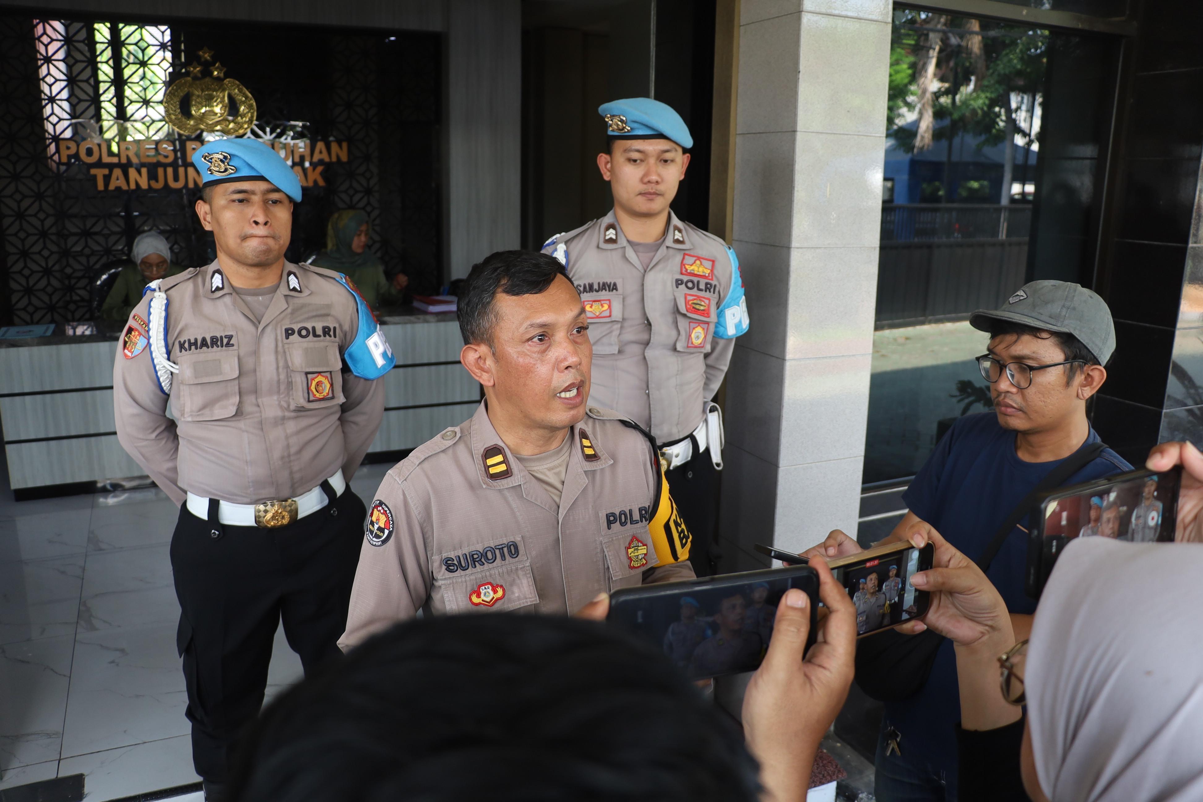 Kasi Humas Polres Pelabuhan Tanjung Perak Iptu Suroto menyampaikan laporan dugaan hoaks daging tikus dalam proses penyelidikan. Polisi akan libatkan BPOM. (IST)
