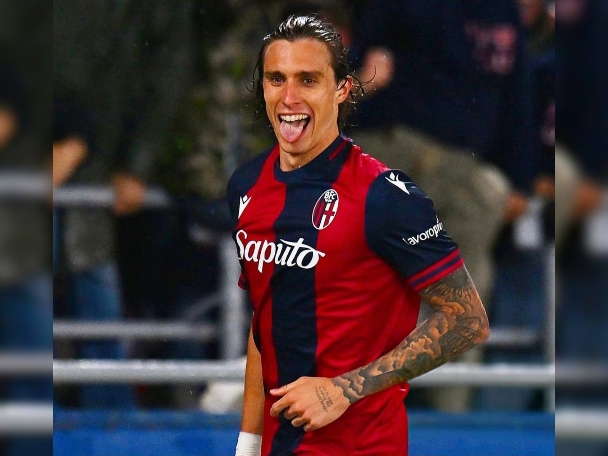 Riccardo Calafiori  dengan Bologna dari Basel tahun lalu hanya dengan harga 3,4 juta pounds (Rp 71,3 miliar) dan klub Swiss itu akan menerima 50 persen dari keuntungan Bologna.