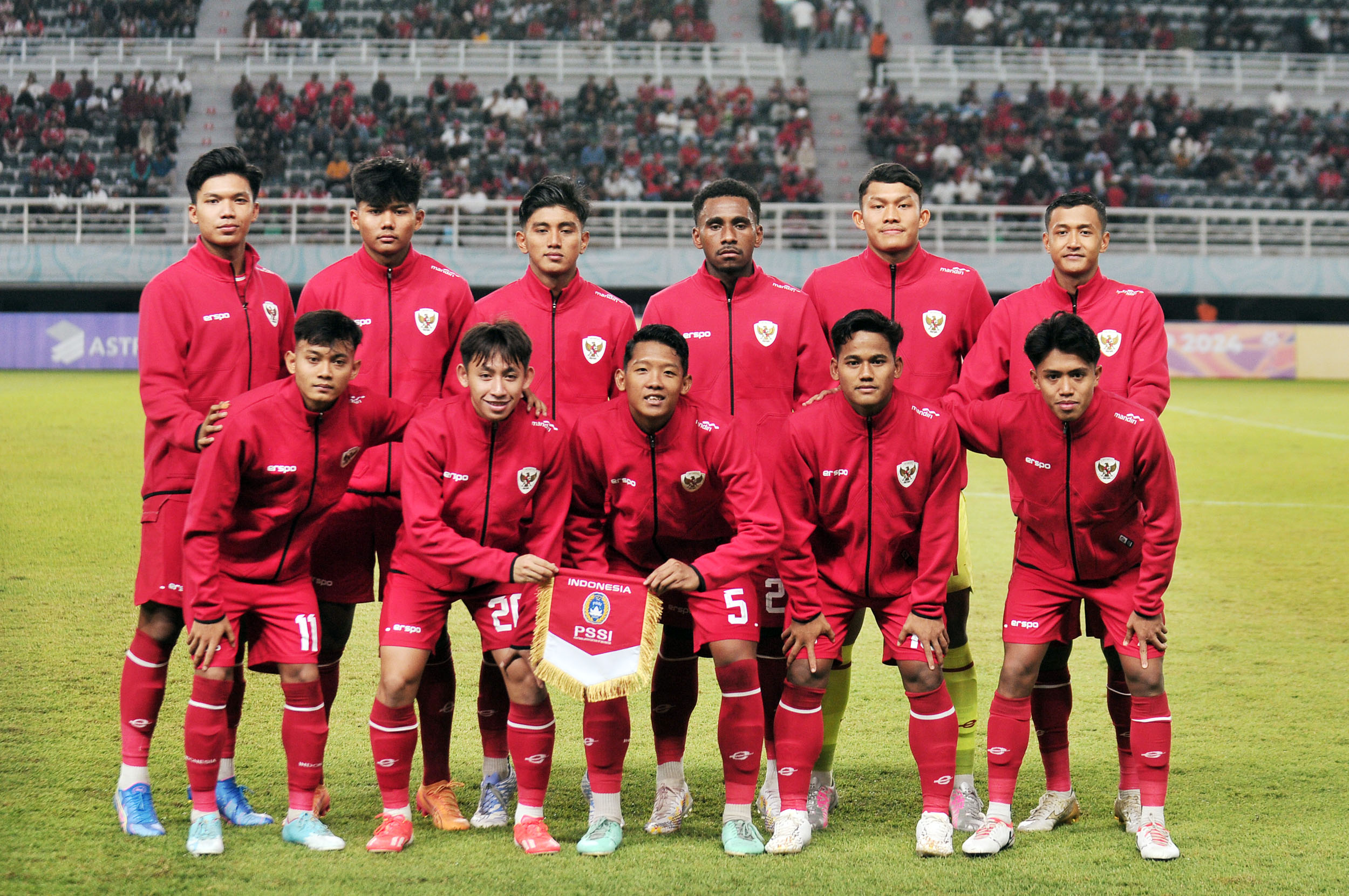 Skuad Garuda Muda bakal lawan Malaysia di semifinal.