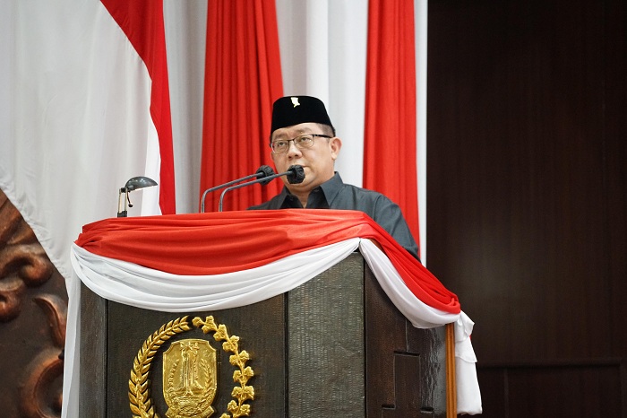 Juru Bicara Banggar DPRD Jatim Yordan Malino Batara Goa. (MUS PURMADANI/RADAR SURABAYA)