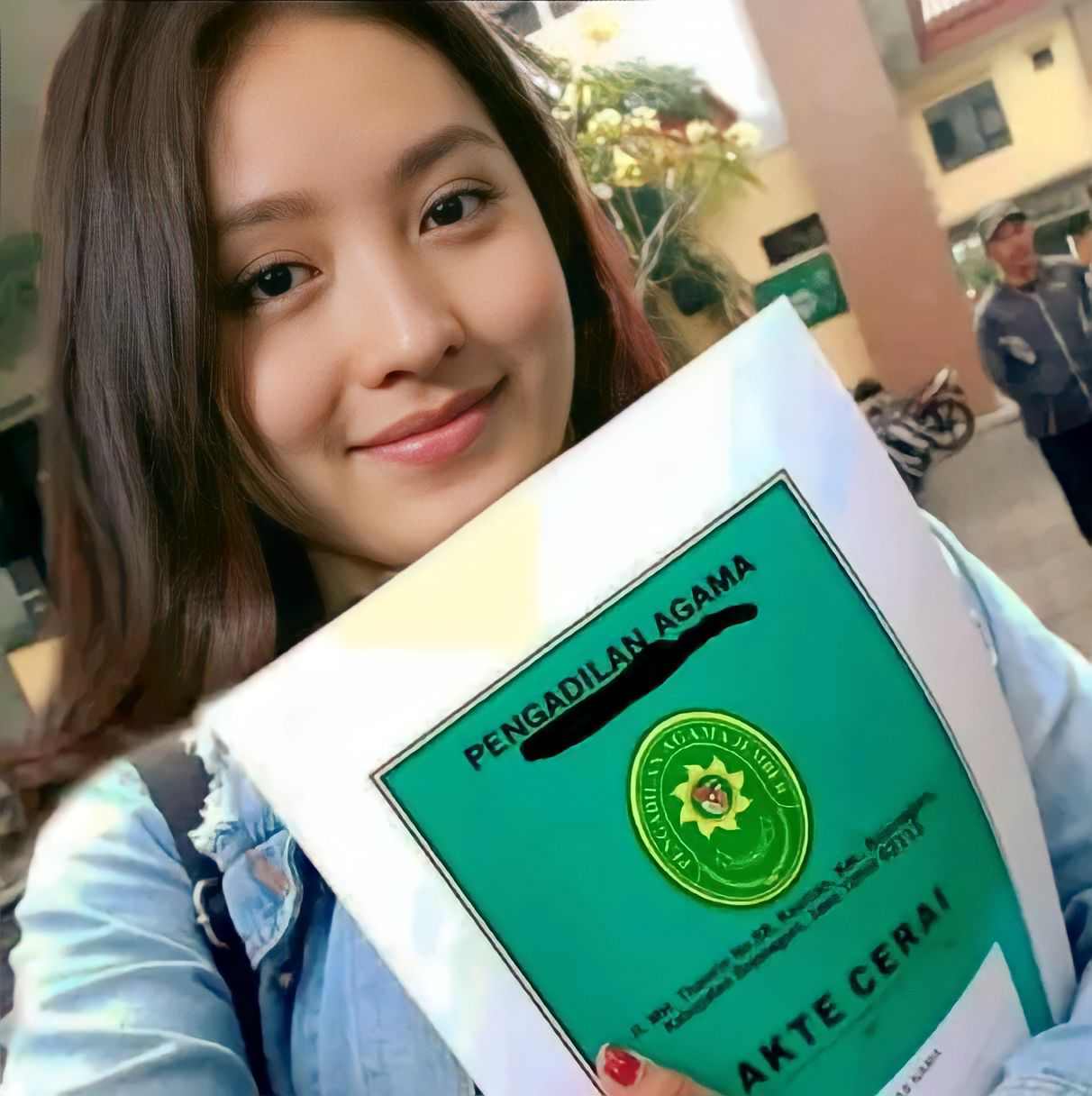 Ilustrasi janda usia sekolah.