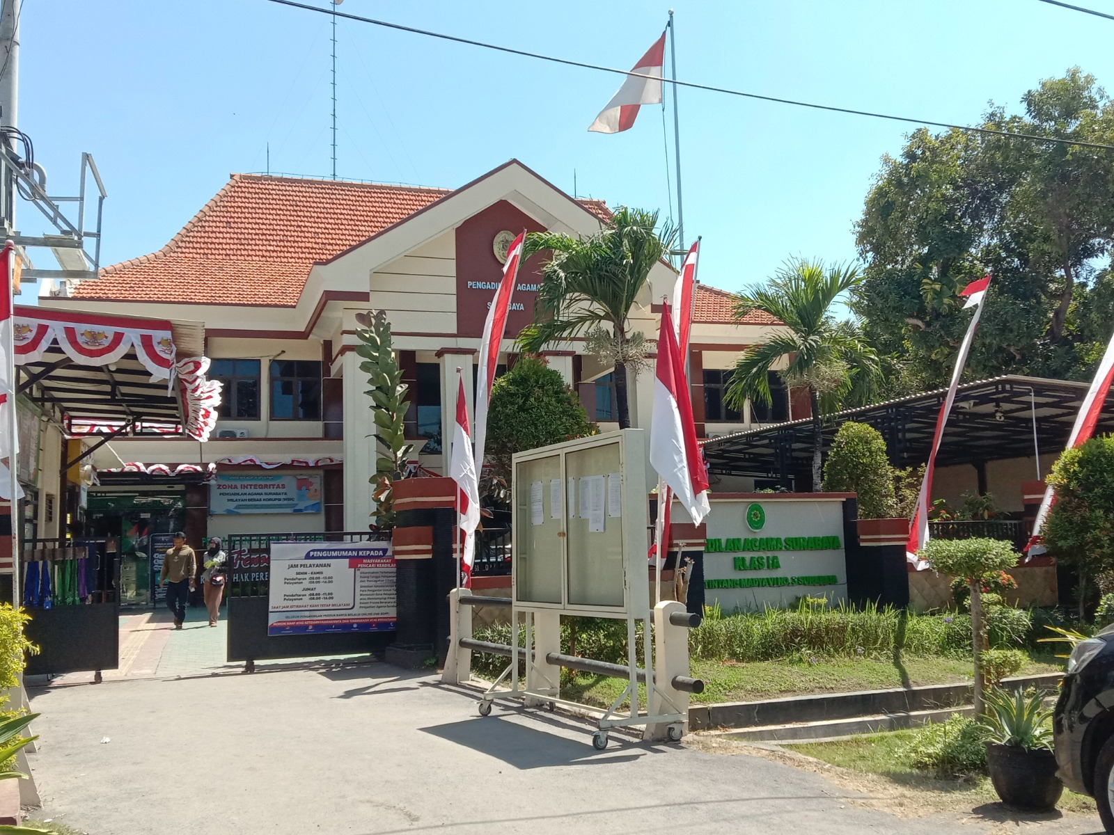 Gedung Pengadilan Agama (PA) Surabaya di kawasan Ketintang Madya Surabaya. IST)