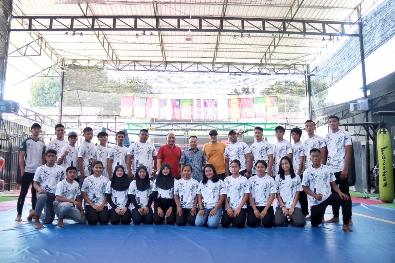 Tim Muaythai Jatim siap berlagabdinPON XXI 2024 Aceh Sumut.