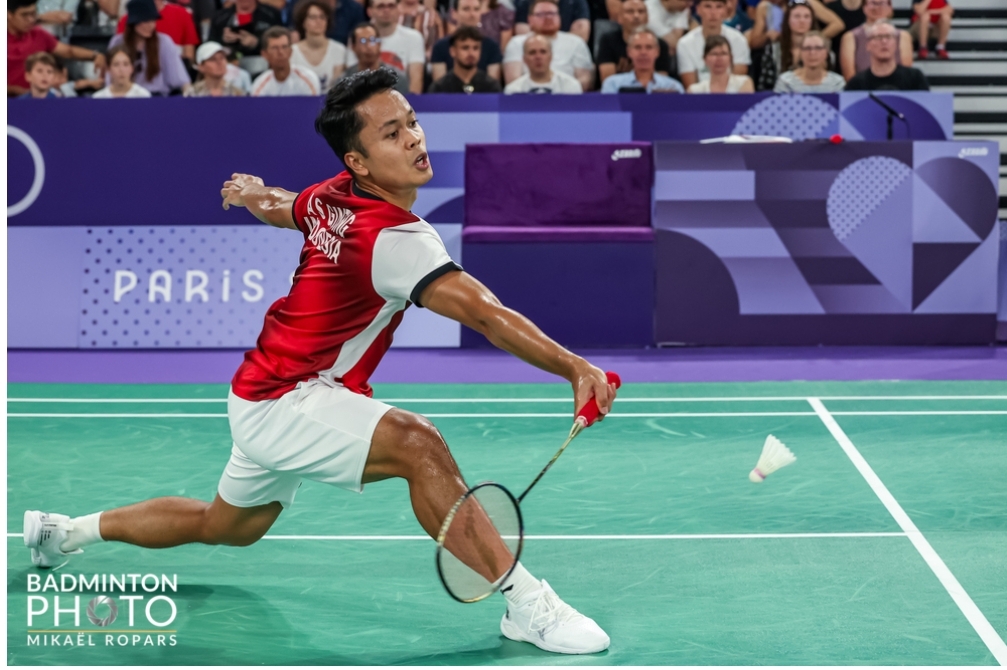 Anthony Sinisuka Ginting tersingkir dari Olimpiade Paris 2024.
