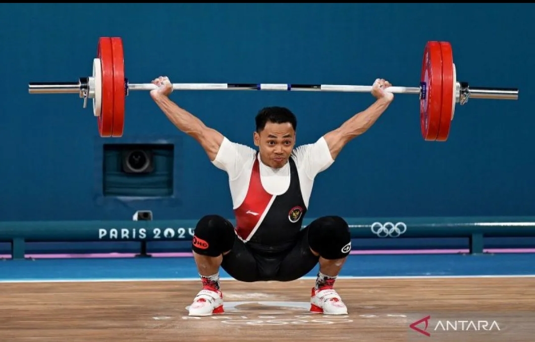 Aksi Eko Yuli Irawan di Olimpiade Paris 2024