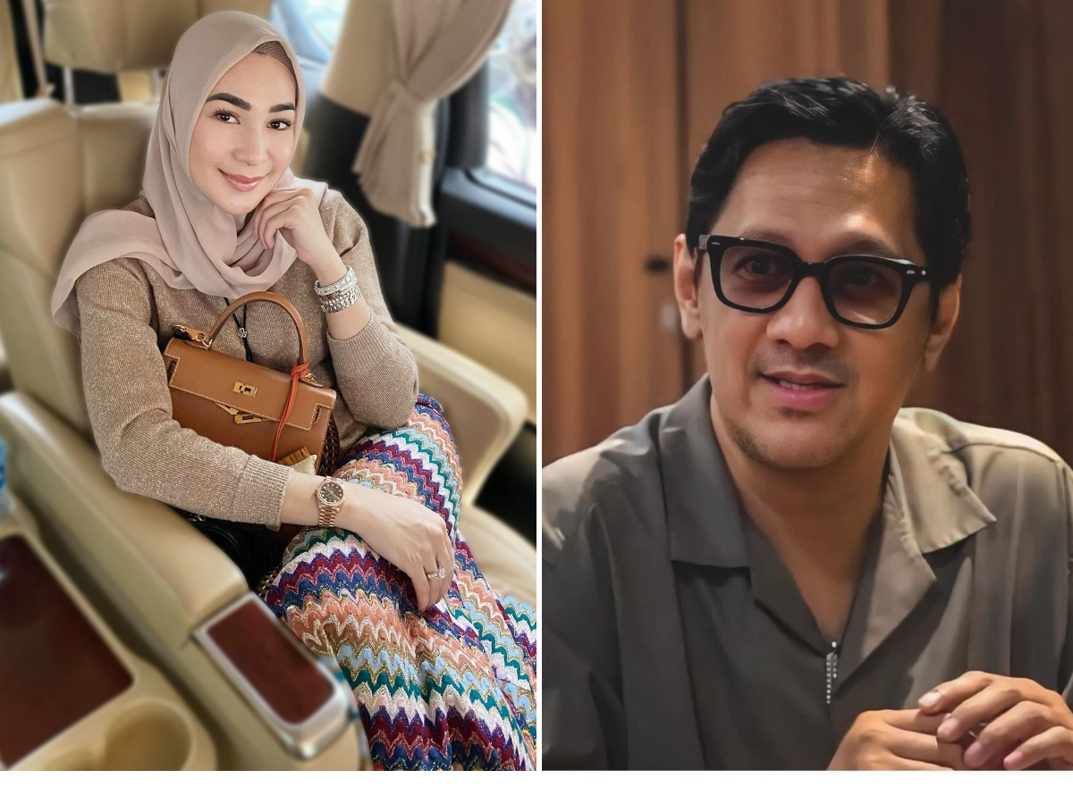 Andre Taulany dan istrinya Rien Wartia yang sudah memberikan tiga orang anak.