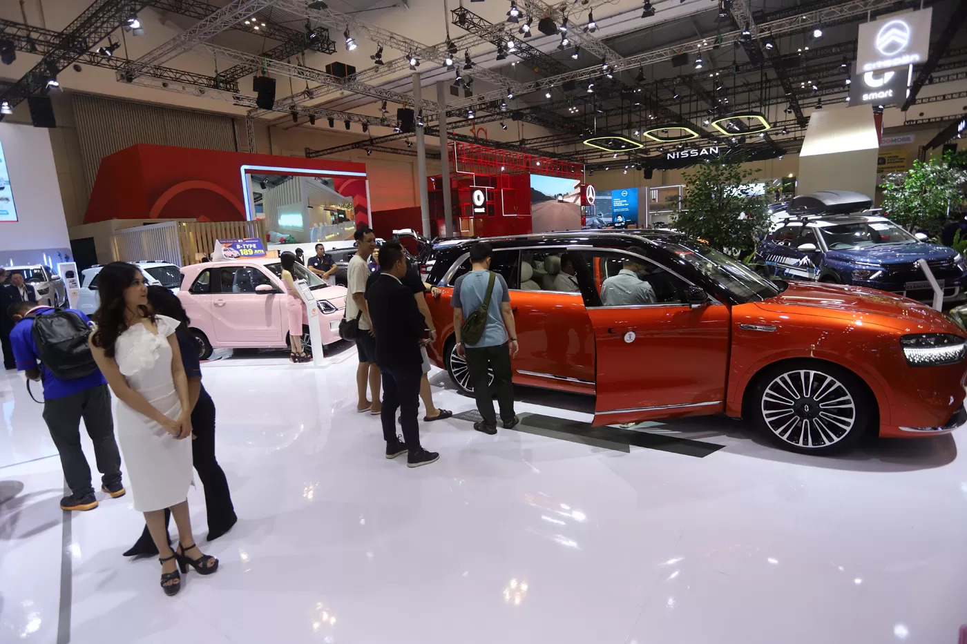 Pameran GIIAS 2024 di ICE BSD, Tangerang, Banten pada 25 Juli lalu.
