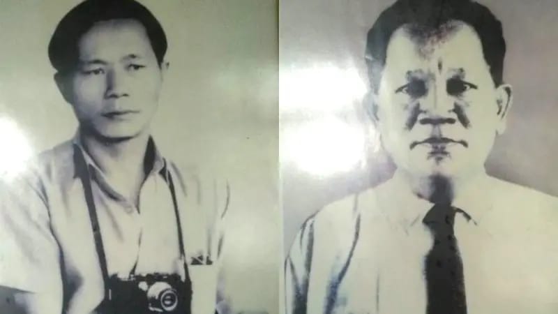 Frans Mendur dan kakaknya Alex Mendur yang mengabadikan momen detik detik proklamasi kemerdekaan RI pada 17 Agustus 1945 di Jalan Pegangsaan Timur No. 56 Jakarta.