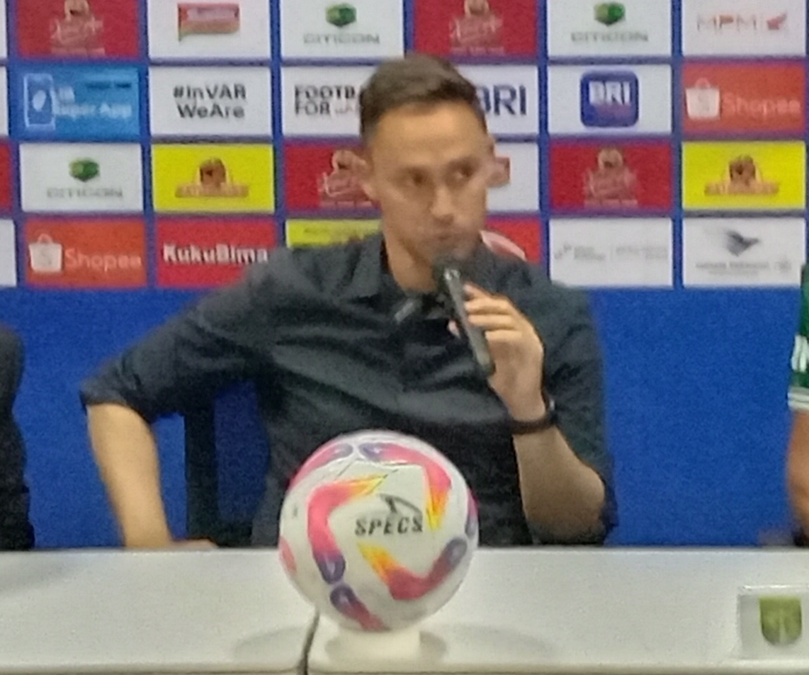 Paul Munster Kecewa kali ini Persebaya bahkan gagal cetak gol.