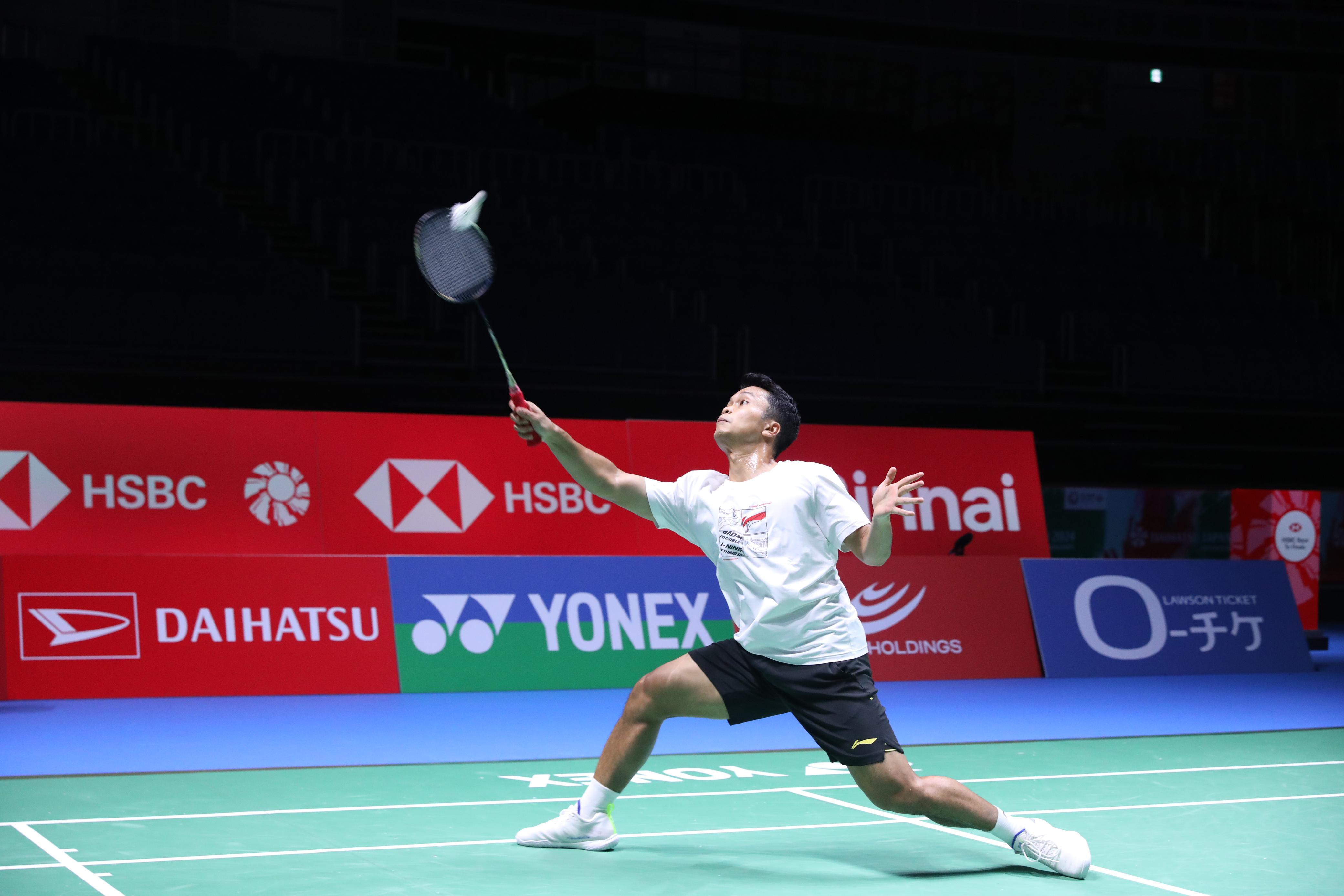 Anthony Sinisuka Ginting ingin raih hasil yang terbaik di Japan Open 2024.