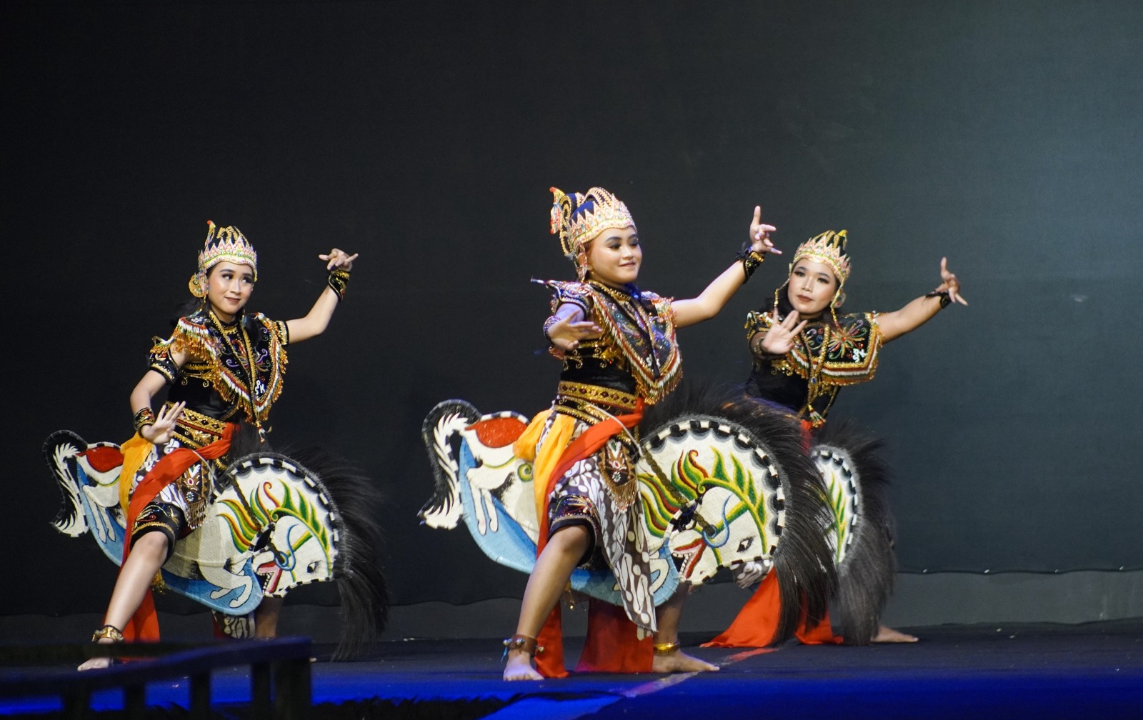 KEBUDAYAAN: Kesenian tari jaranan yang nantinya akan didaftarkan pada Kharisma Event Nusantara.