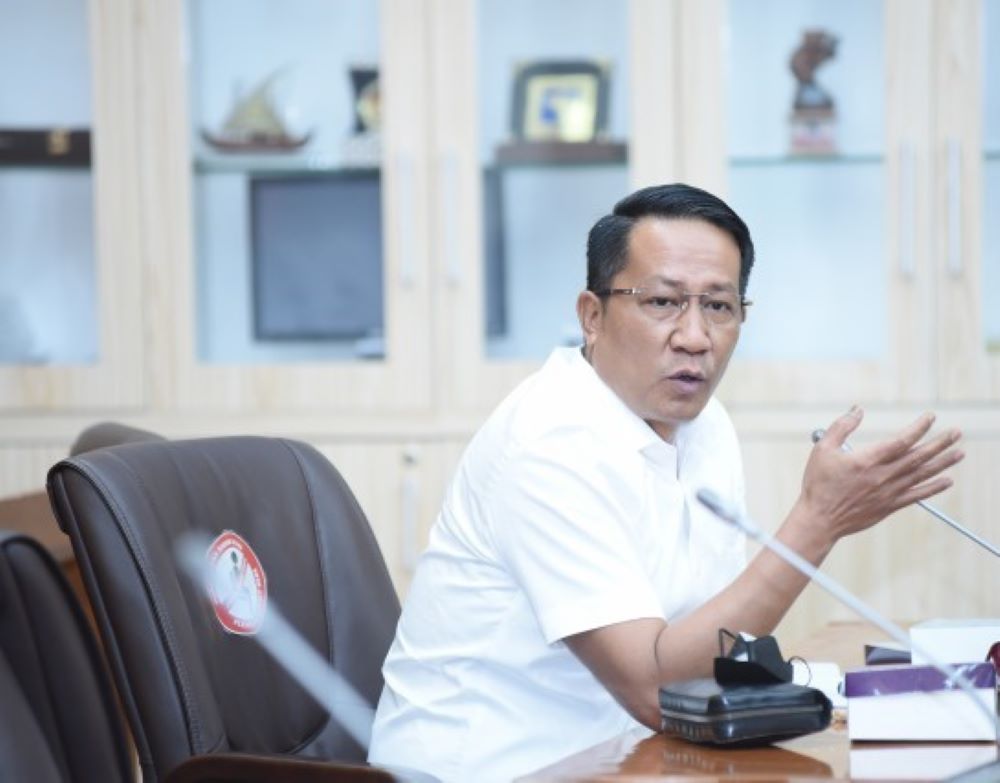 Supratman Andi Agtas legislator Gerindra yang dikabarkan akan dilantik sebagai Menteri Hukum dan HAM hari ini.