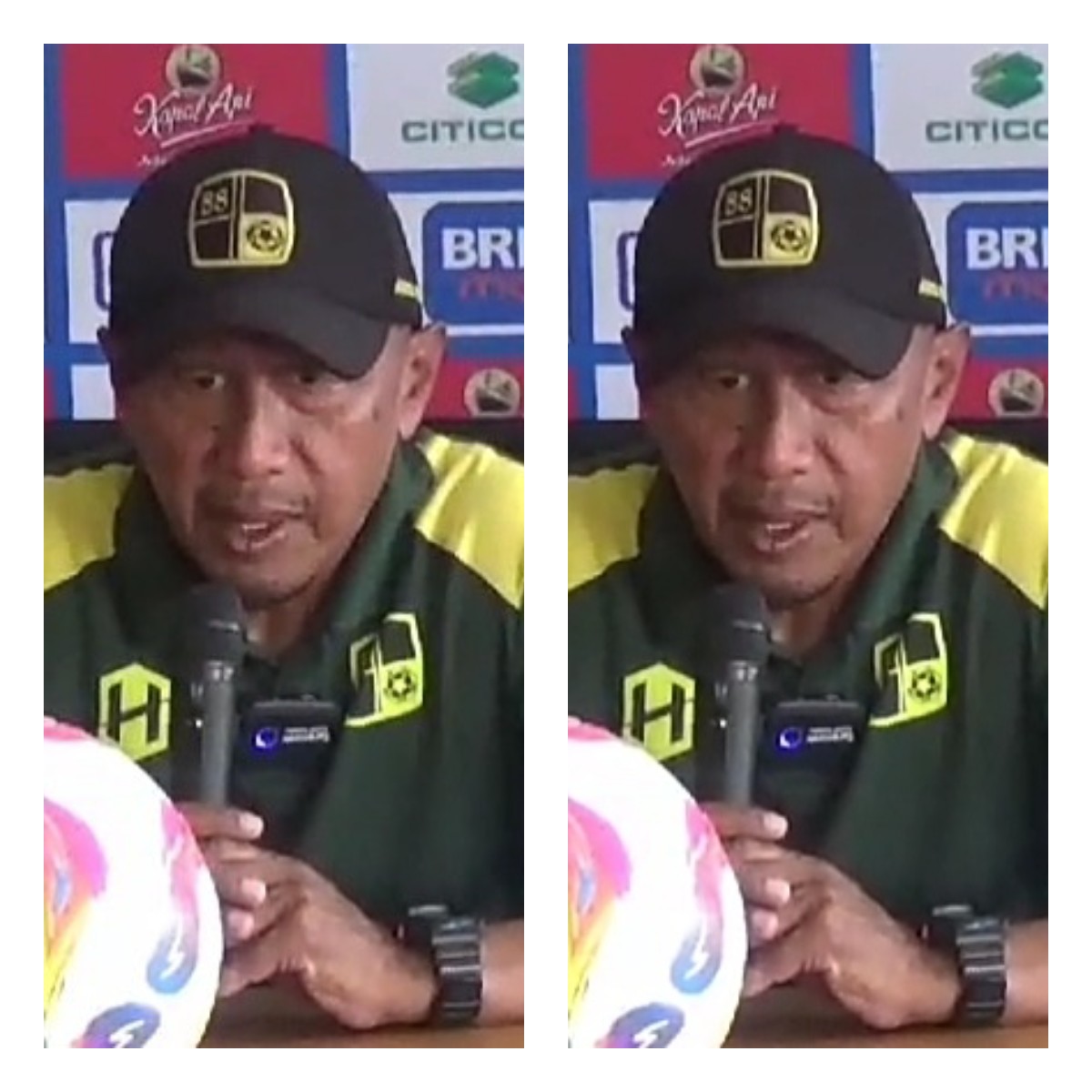 Pelatih Barito Putera Rahmat Darmawan yakin bisa curi poin dari Persebaya Surabaya. (RAHMAT SUDRAJAT/RADAR SURABAYA)