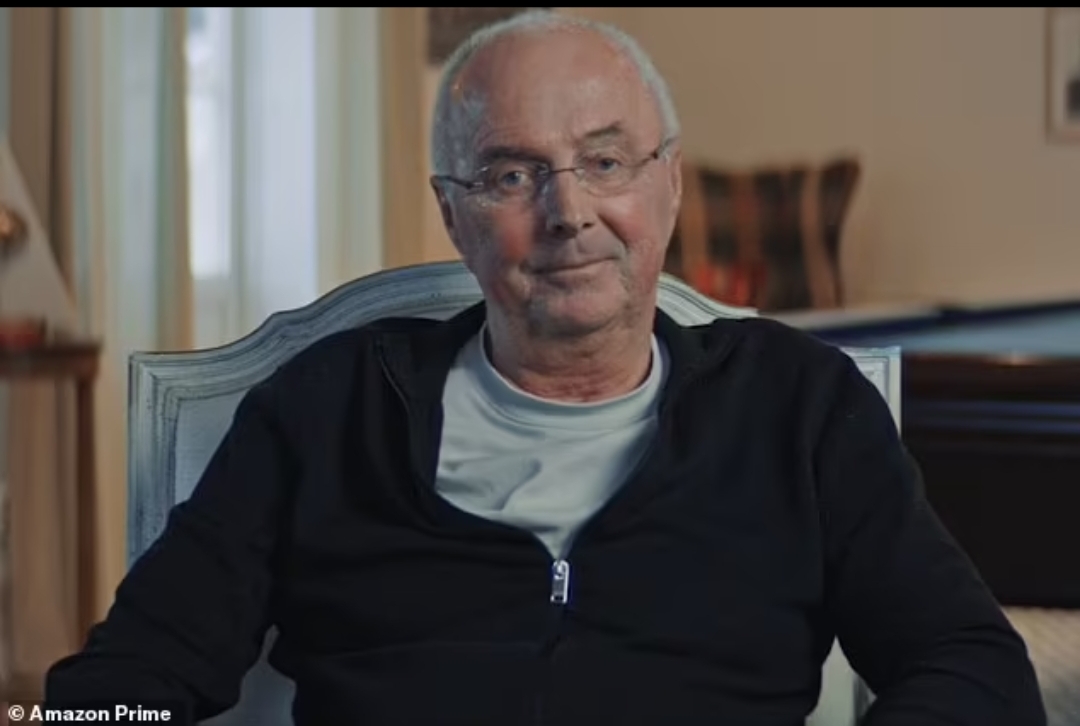 Sven-Goran Eriksson dalam film dokumenter Amazon Prime baru-baru ini tentang hidupnya, berjudul