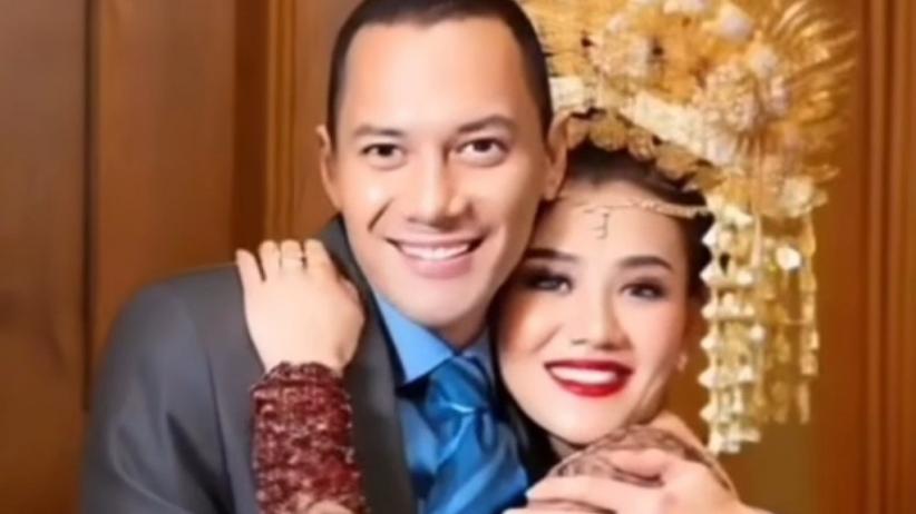 BIKIN HARU: Thariq Halilintar mengunggah hasil video berpelukan antara istrinya Aaliyah Massaid dengan ayahnya Adji Massaid yang menggunakan aplikasi Vidu AI.