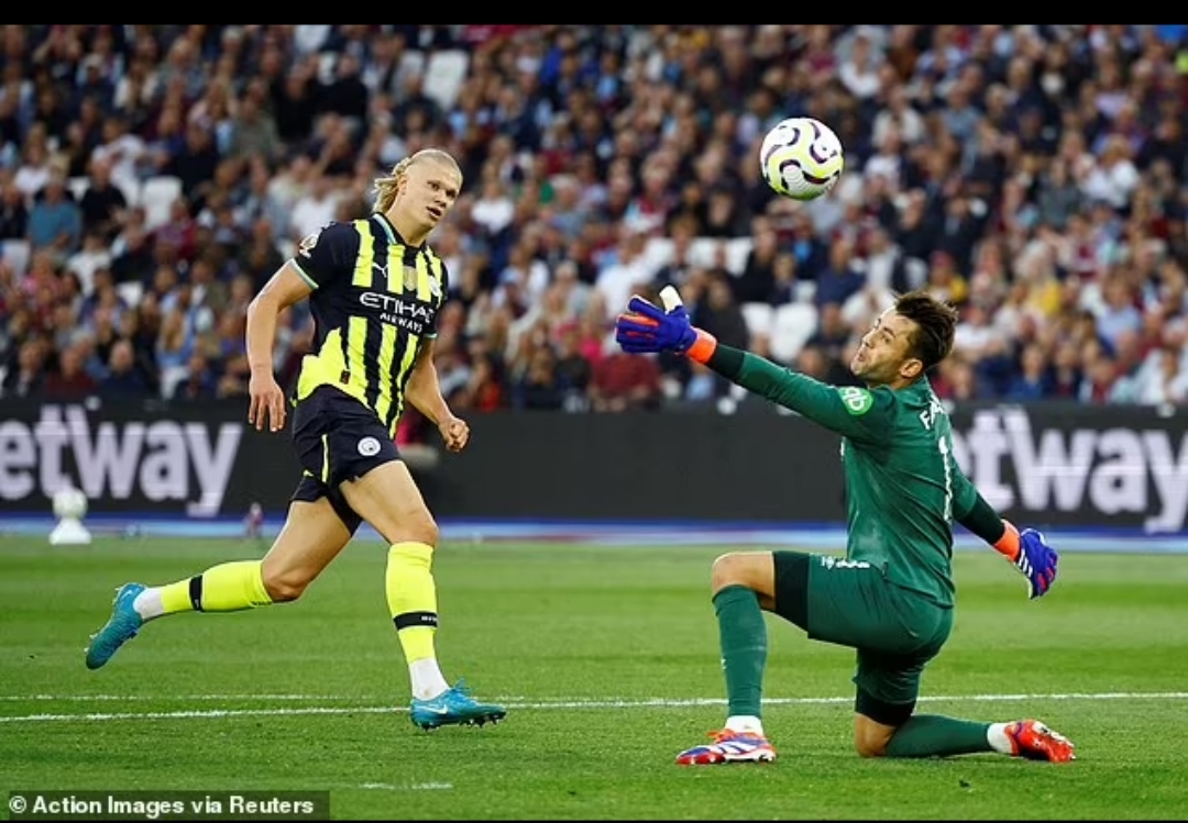 Erling Haaland kini mencetak rata-rata lebih dari satu gol per pertandingan dalam kariernya di Liga Primer