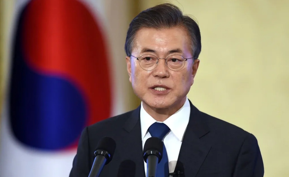 Mantan Presiden Korea Selatan Moon Jae-in.