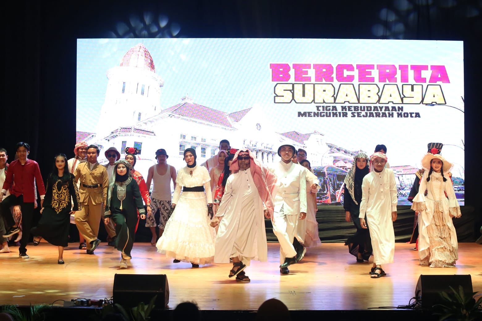 DORONG PARIWISATA: Melalui lomba Bercerita Surabaya, Pemkot Surabaya ingin mempromosikan wisata Kota Lama.