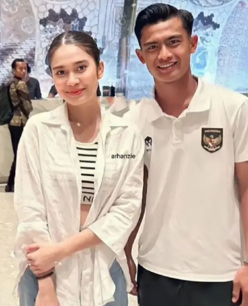 Pratama Arhan dan Azizah Salsha.