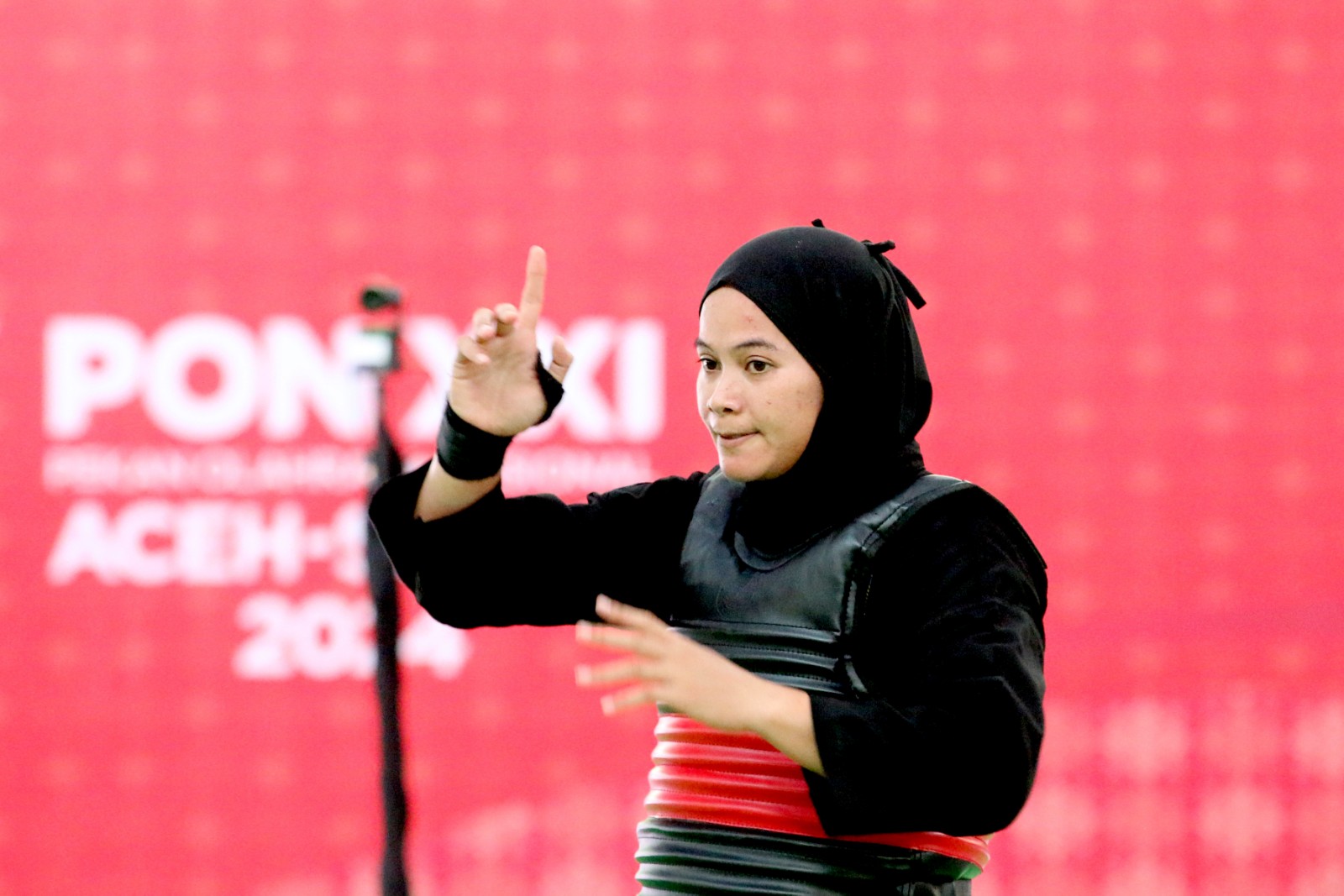 Pesilat andalan Jatim Sarah Tria Monita