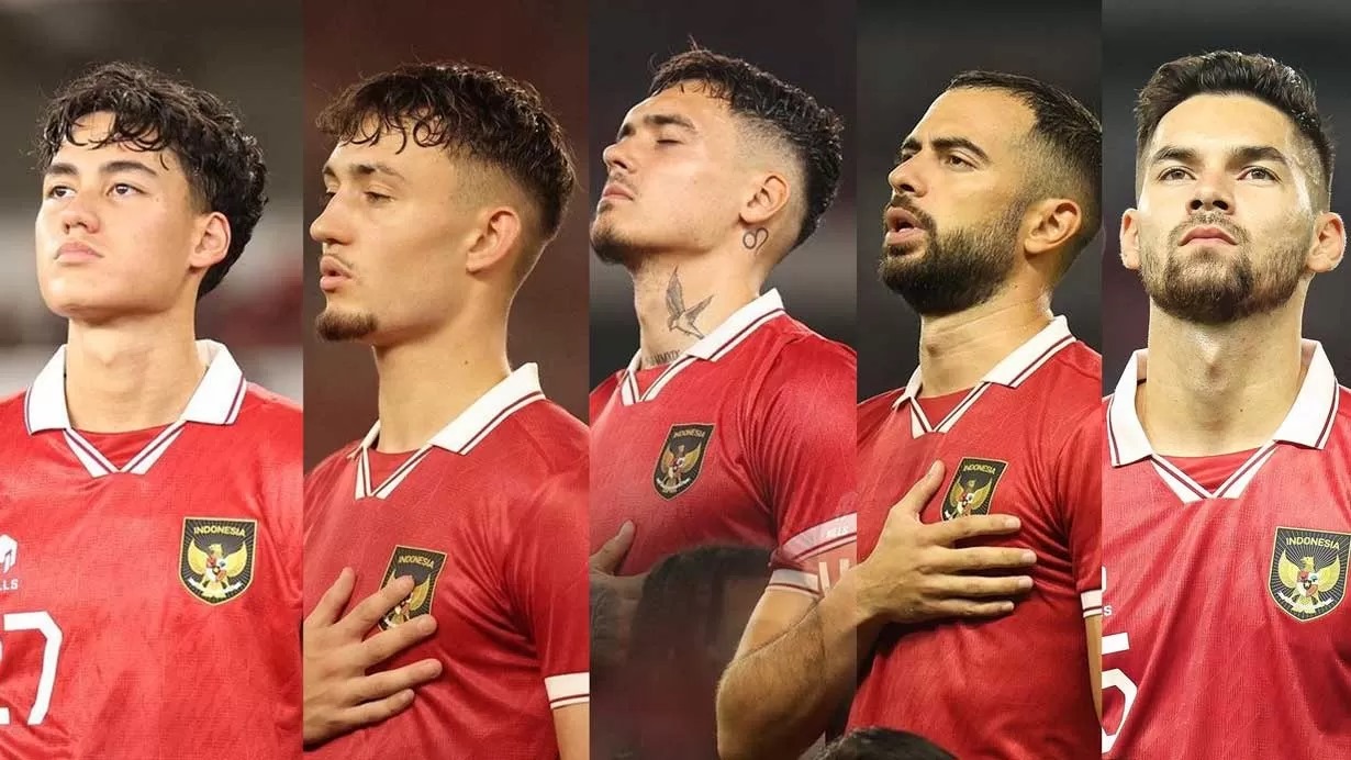 Para pemain naturalisasi di TImnas Indonesia.