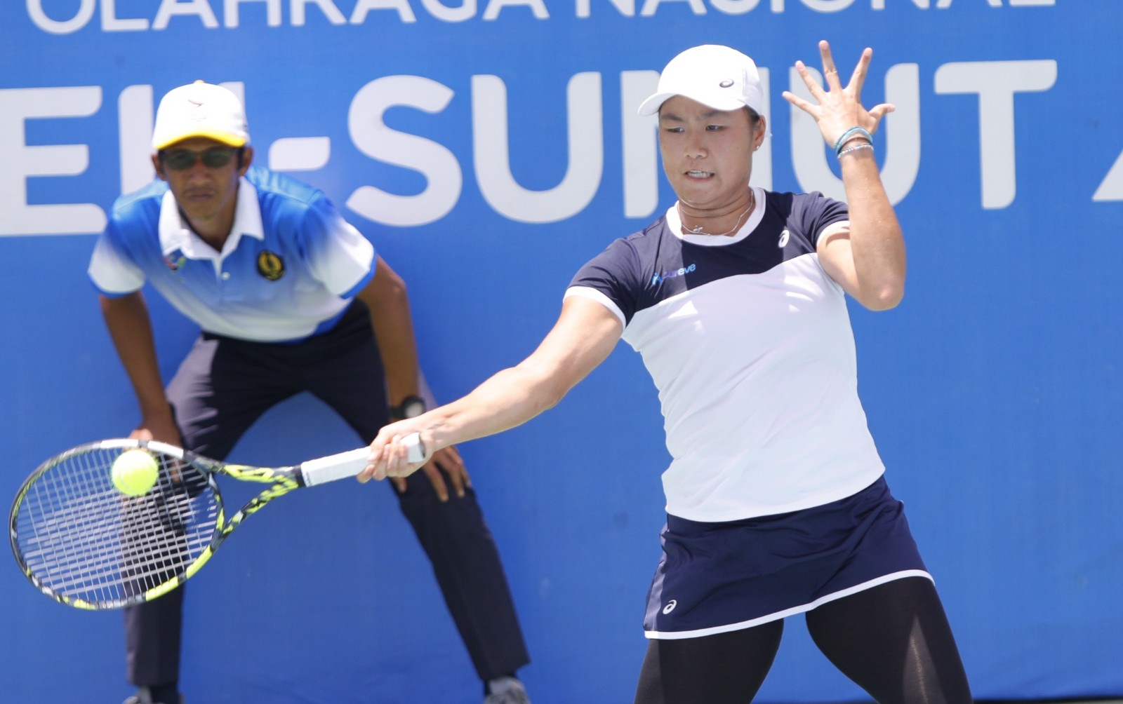 Janice Tjen jadi andalan Jatim di nomor tunggal perorangan tenis lapangan.