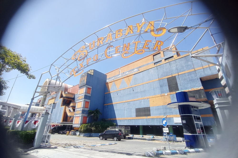 Arena Surabaya Expo Center di eks lokasi gedung THR TRS.