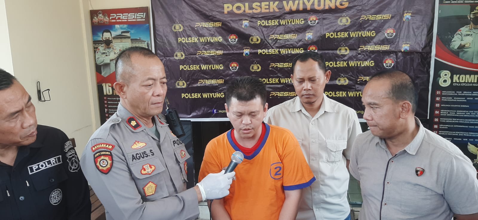 Purnomo Adi Suryo diamankan gara-gara mencuri mobil majikannya di Surabaya. (MAHRUS/RADAR SURABAYA)