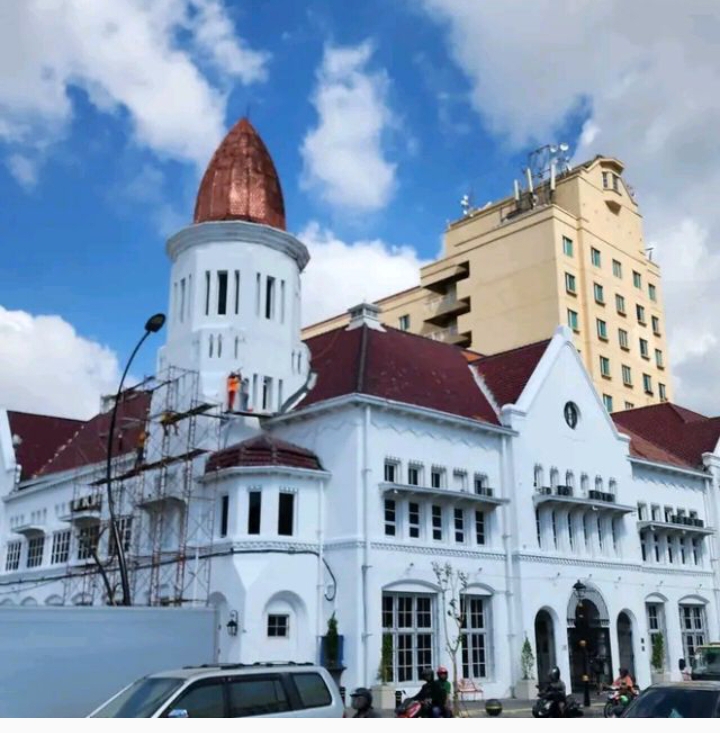 Cuaca di kawasan kota lama Surabaya diperkirakan cerah berawan. (IST)